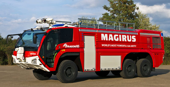 Iveco Magirus suministra siete unidades del Dragona 6x6 a AENA.