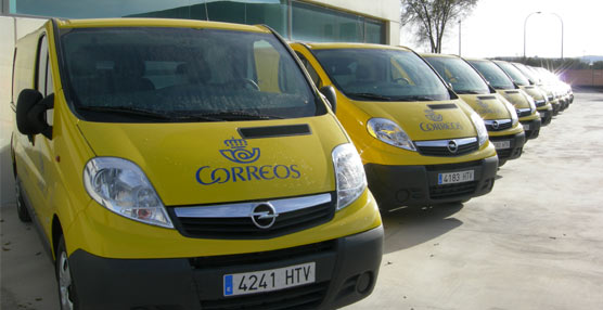 Modelos Vívaro de Opel para Correos.