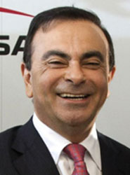 Presidente de la alianza Renault-Nissan, Carlos Ghosn.