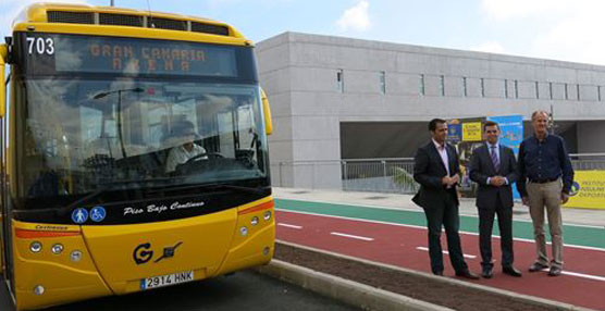 Guaguas Municipales tendrá un dispositivo especial el 1 de mayo para el estreno del Gran Canaria Arena.