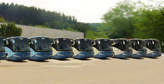 Algunos de los vehículos entregados a Ultramar.