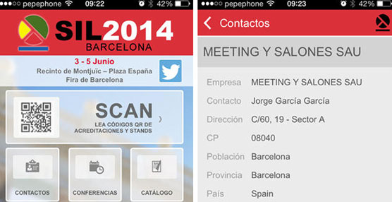 El SIL 2014 crea una nueva aplicaci&oacute;n para i-phones y Androids que favorecer&aacute; los contactos