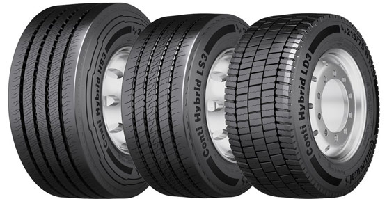 Los nuevos neumáticos Conti Hybrid para uso combinado: 