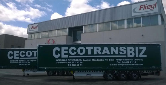 Cecotrans-Biz ha ampliado su flota de vehículos con ocho semirremolques Fliegl.