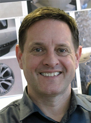 Nigel Atterbury, diseñador de Volvo Trucks. 