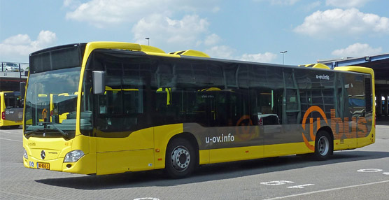 Uno de los autobuses equipados con Citysphere.