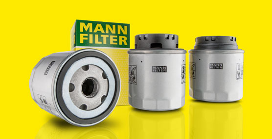 Los tres nuevos filtros blindados de aceite de MANN+HUMMEL ayudan a suministrar el aceite al motor de forma más eficiente.