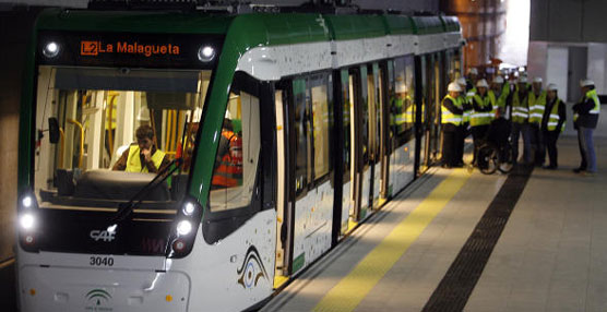 El Metro de Málaga empezará a funcionar el 30 de julio.