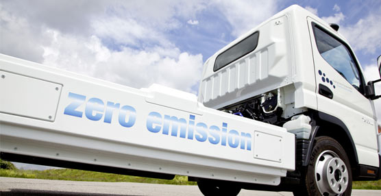 Fuso pone a prueba con clientes ocho unidades de Canter eléctrico en Portugal, con 100 km de autonomía