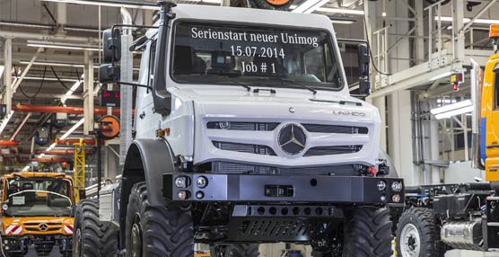 La planta de camiones de Mercedes-Benz en W&ouml;rth alumbra el nacimiento del nuevo Unimog todoterreno