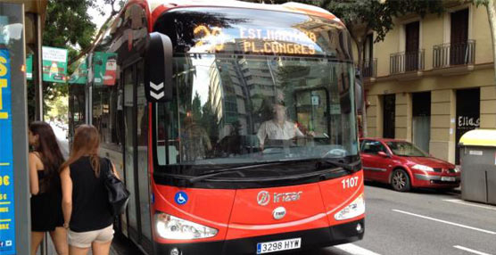 El urbano el&eacute;ctrico i2e de Irizar est&aacute; en servicio por las calles de Barcelona desde mediados de agosto