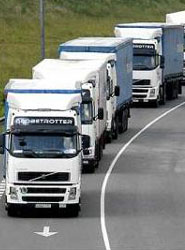 Francia prohibe el descanso a bordo de los camiones.