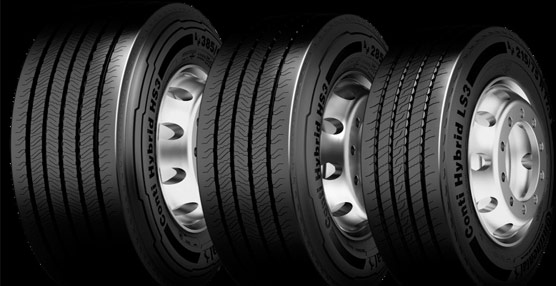 Tercera generación de la familia de neumáticos Conti Hybrid, de 17,5