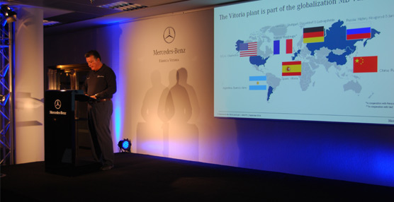 Mercedes-Benz invierte 190 millones para mejorar las &aacute;reas de carrocer&iacute;a bruta, pintura y montaje en su f&aacute;brica de Vitoria