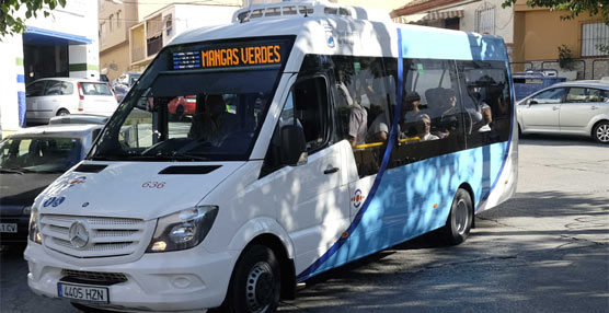 Málaga estrena dos microbuses con la última tecnología ecológica y una mayor accesibilidad