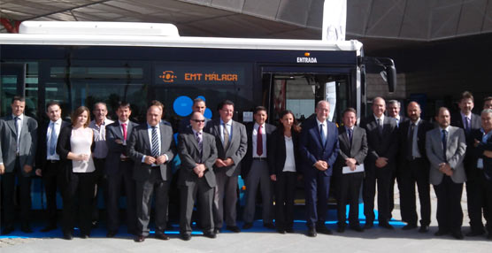 Iveco Bus presenta en M&aacute;laga el primer autob&uacute;s Urbanway Euro 6&nbsp;para nuestro pa&iacute;s