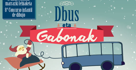 Cartel promocional del concurso de dibujo de Dbus