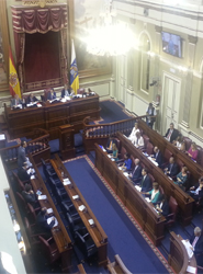 El Parlamento de Canarias relaja las modificaciones a la Ley de Ordenación del Transporte por Carretera