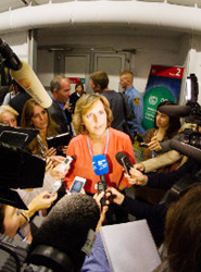 Connie Hedegaard en una imagen de archivo.