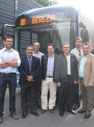 Profesionales del transporte de Monterrey (M&eacute;xico) visitan las instalaciones de Dbus