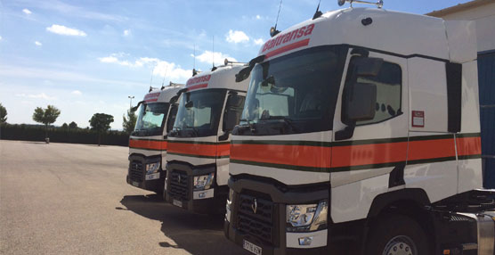 Los vehículos de la Gama T entregados a Baltransa.