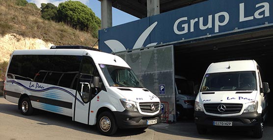Grup La Pau adquiere dos veh&iacute;culos Mercedes-Benz carrozados por Integralia para rutas de transporte adaptado