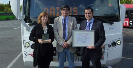 Interbus obtiene la certificaci&oacute;n Zonas Cardio Norma ZC 12010 para su sede en Madrid y los autobuses de Daibus