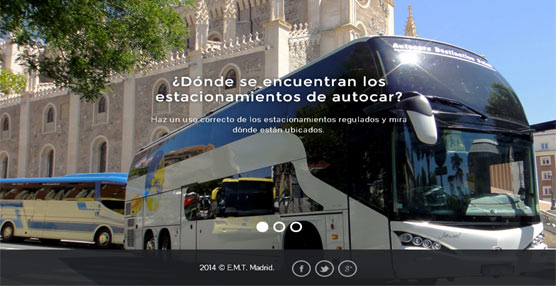 Madrid estrena un app para su nuevo Sistema de Estacionamiento de Autobuses