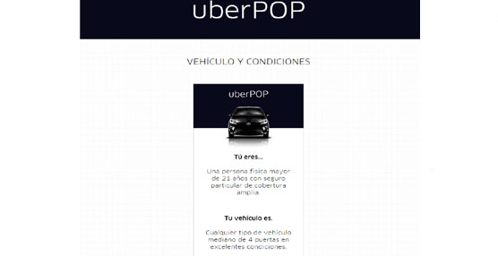 Página 'web' de Uberpob.