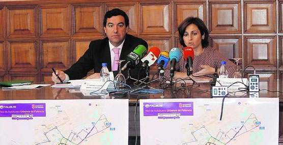 La edil de Tráfico, Paloma Rivero, ha explicado las modificaciones del servicio de autobús de Palencia.