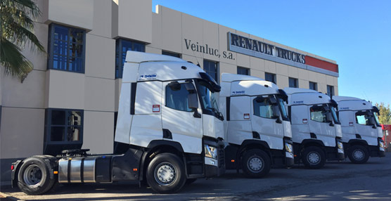 Las cuatro últimas unidades, de un pedido de 12, acaban de ser entregadas a la empresa por Veinluc.