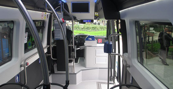 Los microbuses cuentan con prestaciones para una conducción más segura y eficaz para los complejos recorridos que realizan los microbuses.