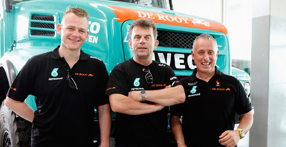 Hans Stacey, piloto del equipo Iveco, gana la primera etapa del Dakar 2015