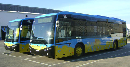 Sanlúcar de Barrameda incorpora a la flota de transporte urbano, dos autobuses CS 40 magnus de Grupo Castrosua.