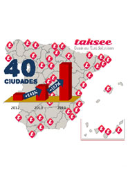 Murcia, Elche, Pamplona, Logro&ntilde;o, Granollers y Mollet del Vall&egrave;s son las seis nuevas ciudades de la red taksee