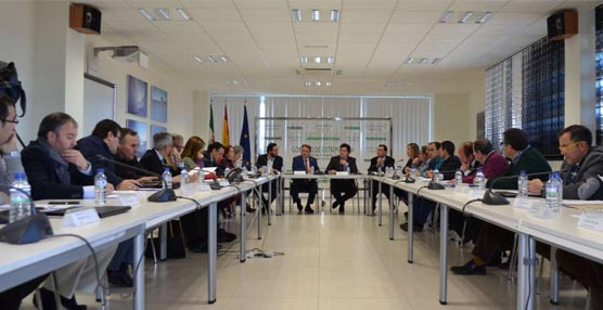 Del Moral ha presidido en Mérida el último Consejo de Transportes de Extremadura.