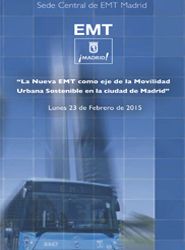 El próximo 23 de febrero se celebra la II Jornada Técnica de EMT Madrid.