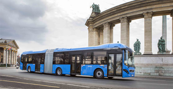 Volvo Buses suministra 28 autobuses&nbsp;Volvo h&iacute;bridos articulados a T &amp; J Busz&nbsp;&nbsp;para la ciudad de Budapest