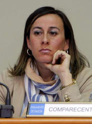 Conselleira de Medio Ambiente, Territorio y Infraestrutras de la Xunta de Galicia, Ethel Vázquez. 