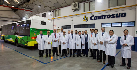 Grupo Castrosua acoge en sus instalaciones la reunión de la Comisión Ejecutiva de Atuc.