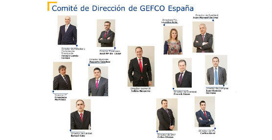 GEFCO Espa&ntilde;a reestructura su Comit&eacute; de Direcci&oacute;n con nuevas &aacute;reas estrat&eacute;gicas de negocio