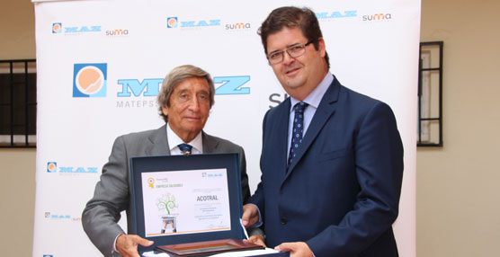 MAZ entrega a Acotral el Premio Empresa Saludable.