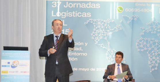 Luís Simões, presente en las 37 Jornadas Logísticas CEL, con Vítor Enes como su representante