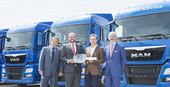 MAN Truck & Bus Iberia hace entrega de 11 unidades de un pedido total de 30 al Grupo Sesé
