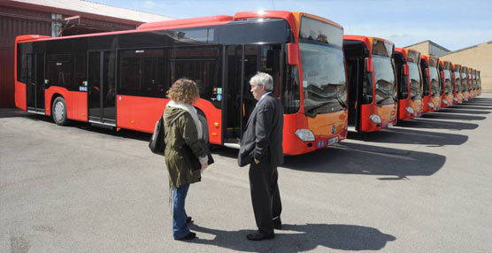 Las c&aacute;maras de los buses de Burgos no graban a falta de un informe sobre su legalidad