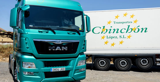 Los nuevos camiones de Transportes Hermanos Chinchón harán rutas hacia Francia, Gran Bretaña, Italia y Alemania.