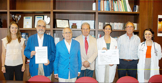 Fundación Seur dona 10.000 euros más al Hospital Ramón y Cajal, para la investigación de una enfermedad infantil