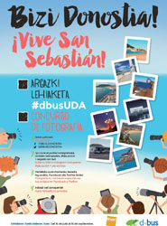 Dbus organiza un concurso de fotograf&iacute;a dirigido a todas las personas que se mueven en sus autobuses por San Sebasti&aacute;n