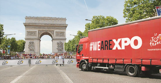 XPO Logistics mantiene una tradición de 35 años como socio logístico oficial del Tour de Francia