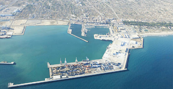 Vista aérea de la Terminal Polivalente de Castellón.